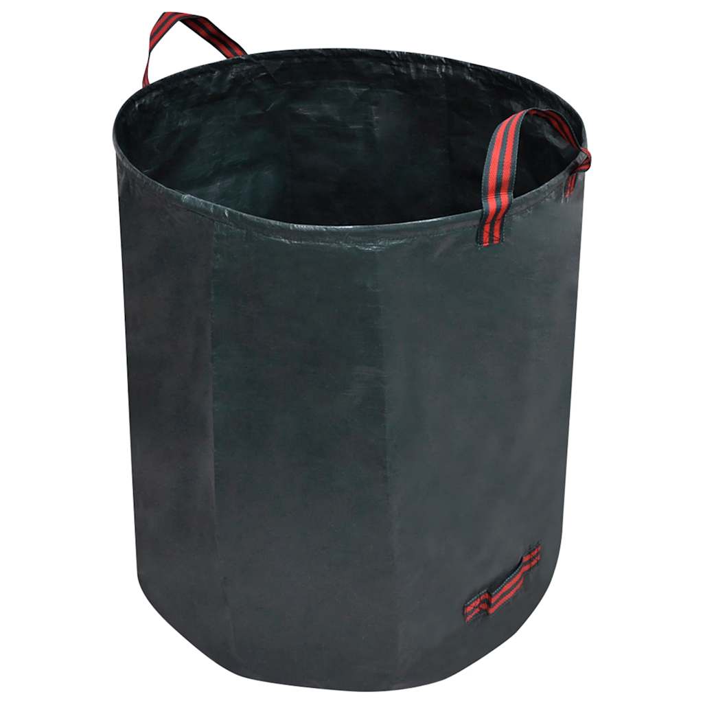 Sacos de jardim para lixo, 4 peças 272 l 150 g/sqm, verdes