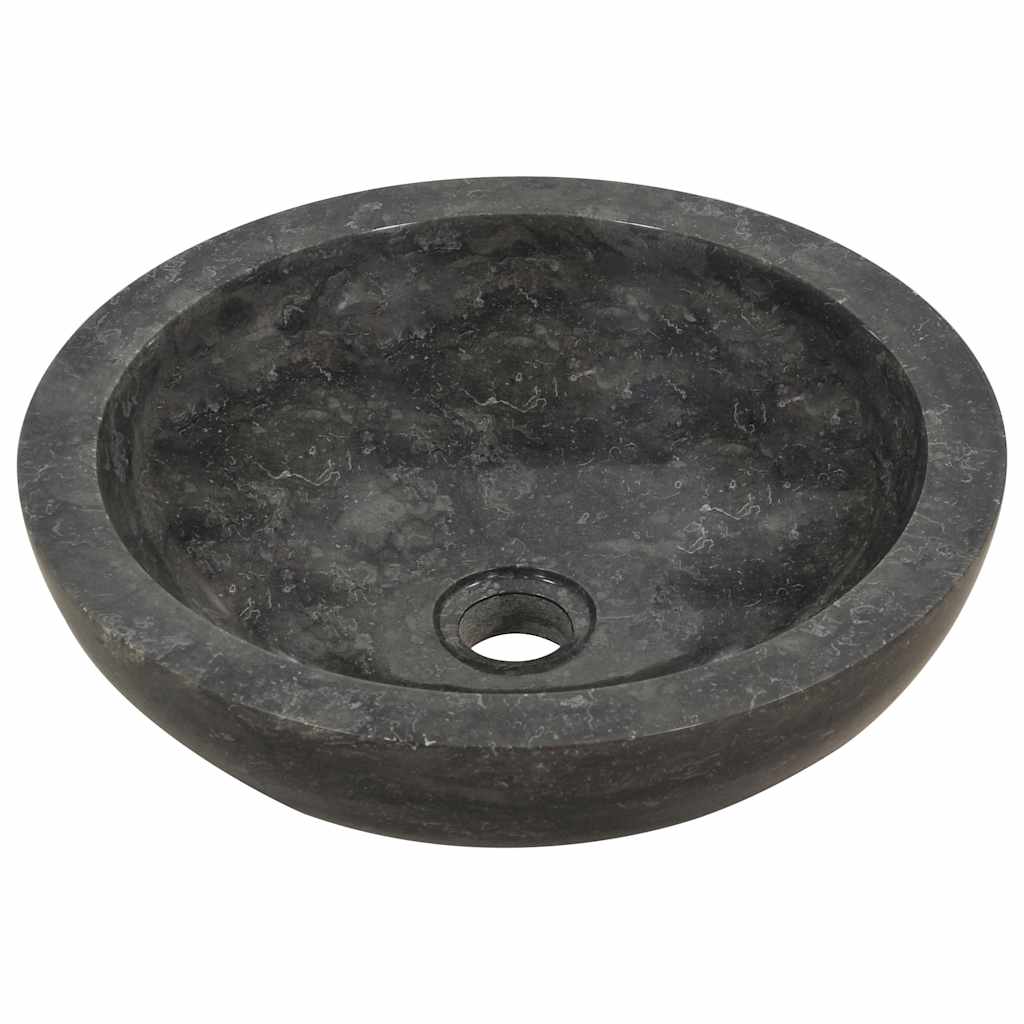 Lavatório 40x12 cm mármore preto