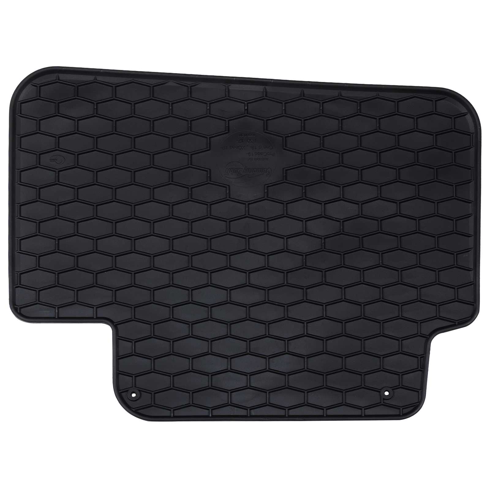Tapete de carro 4 unid. adequado para hyundai i30 2017 borracha