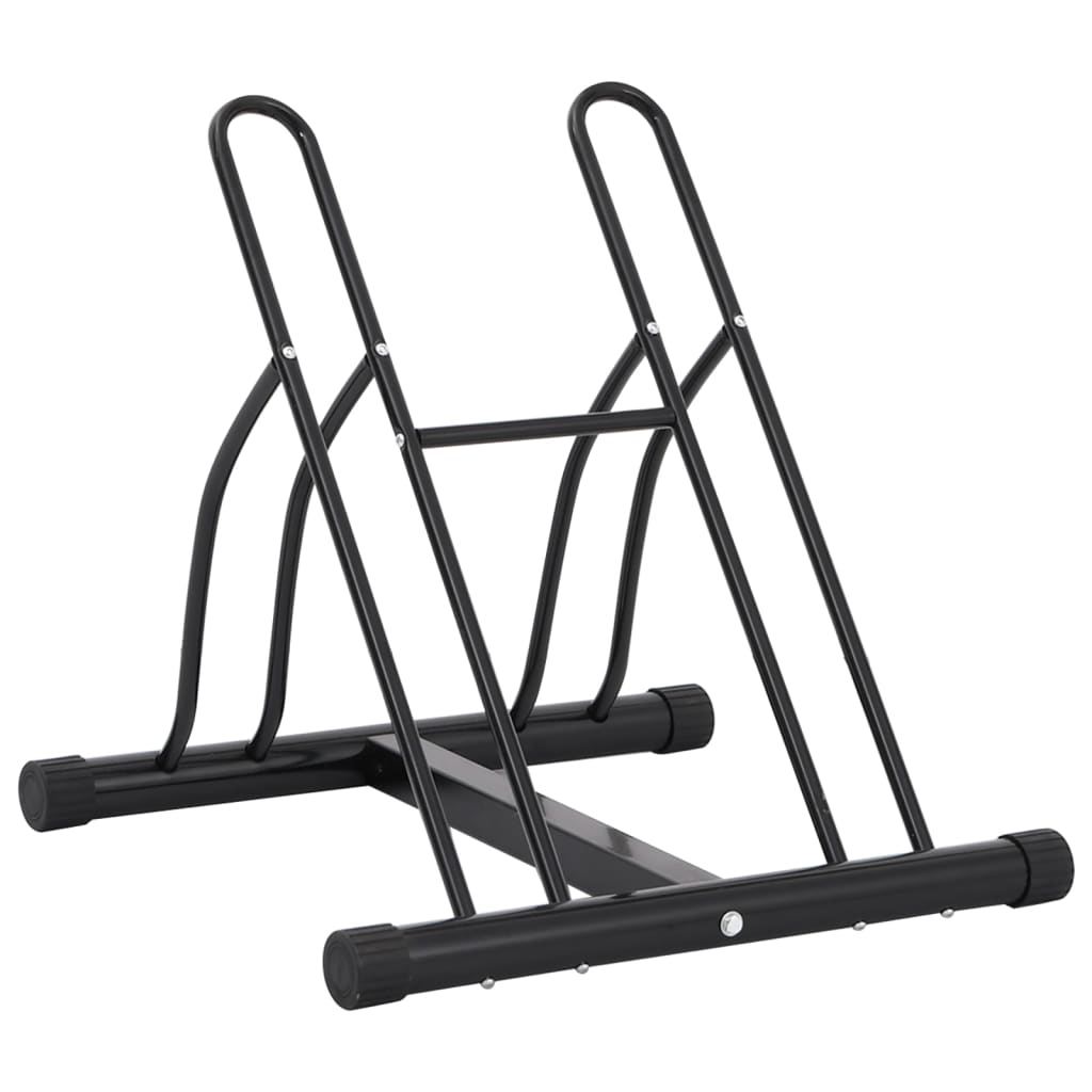Suporte independente para 2 bicicletas aço
