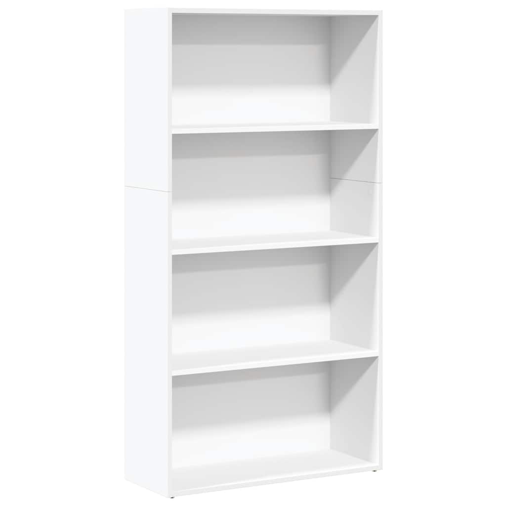 Estante 80x30x152 cm derivados de madeira branco