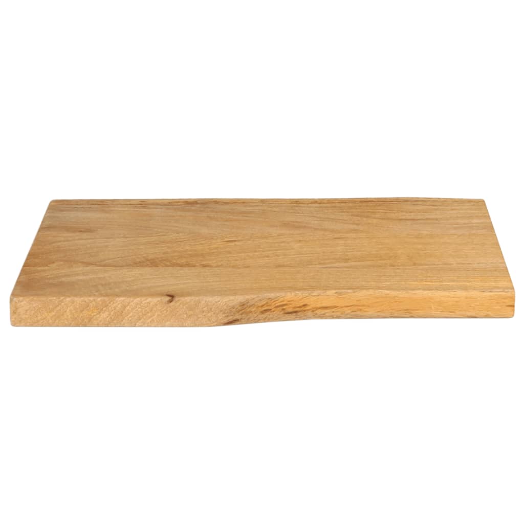 Tampo de mesa c/ borda viva 60x40x3,8 cm mangueira maciça