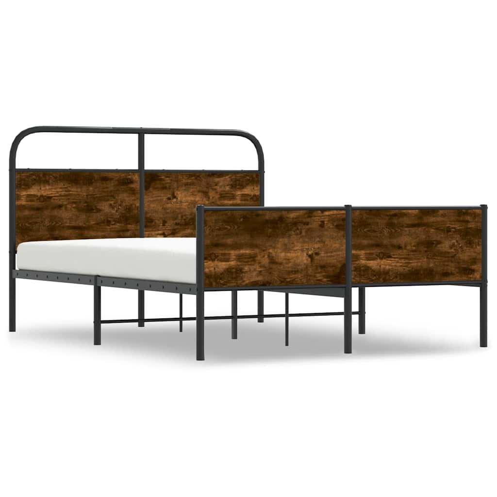 Estrutura cama s/ colchão derivados de madeira carvalho sonoma