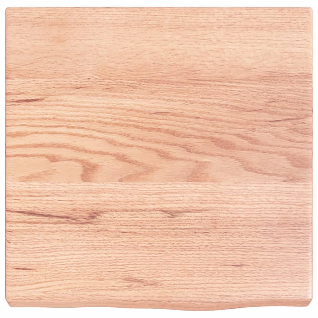 Prateleira de parede 40x40x(2-4) cm carvalho tratado castanho