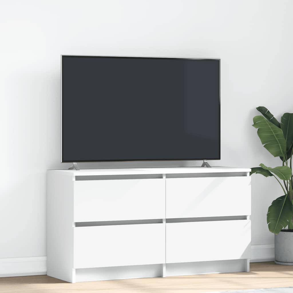 Móvel de TV 100x35x54 cm derivados de madeira branco