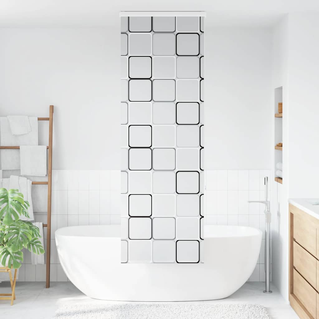 Rolo de duche estores com 80x240 cm largura tecido 76 cm