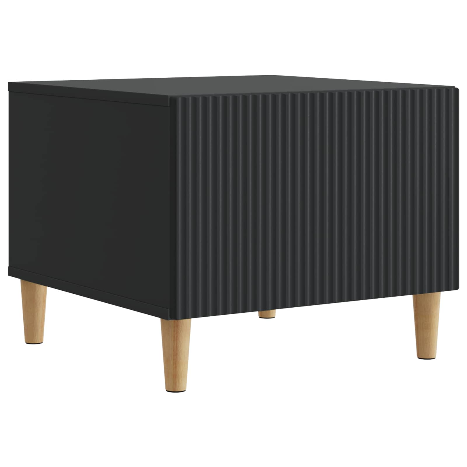 Mesa de centro preto 49 x 50 x 40 cm derivados de madeira