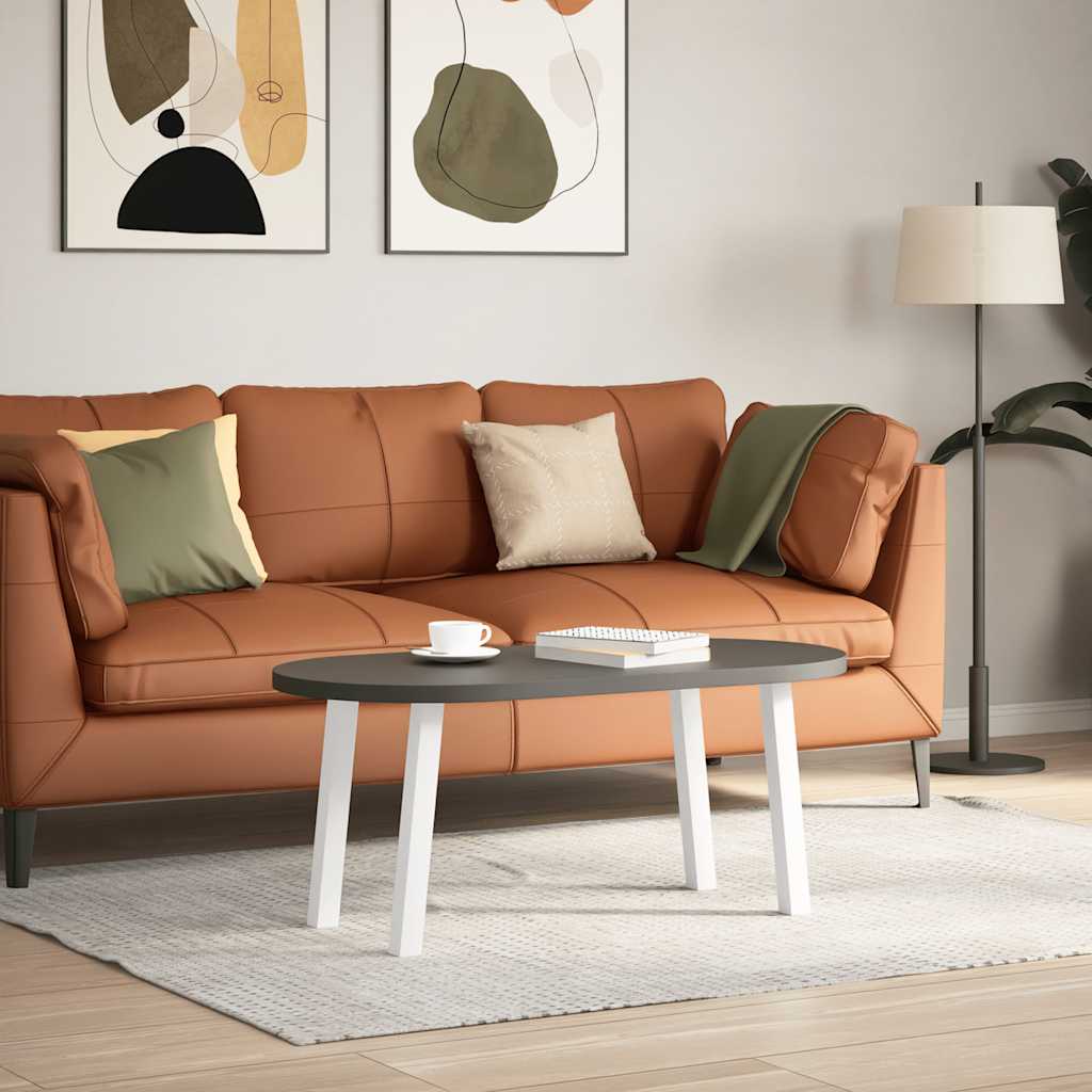 Pés para mesa de centro 4 peças, branco, 42 cm, aço