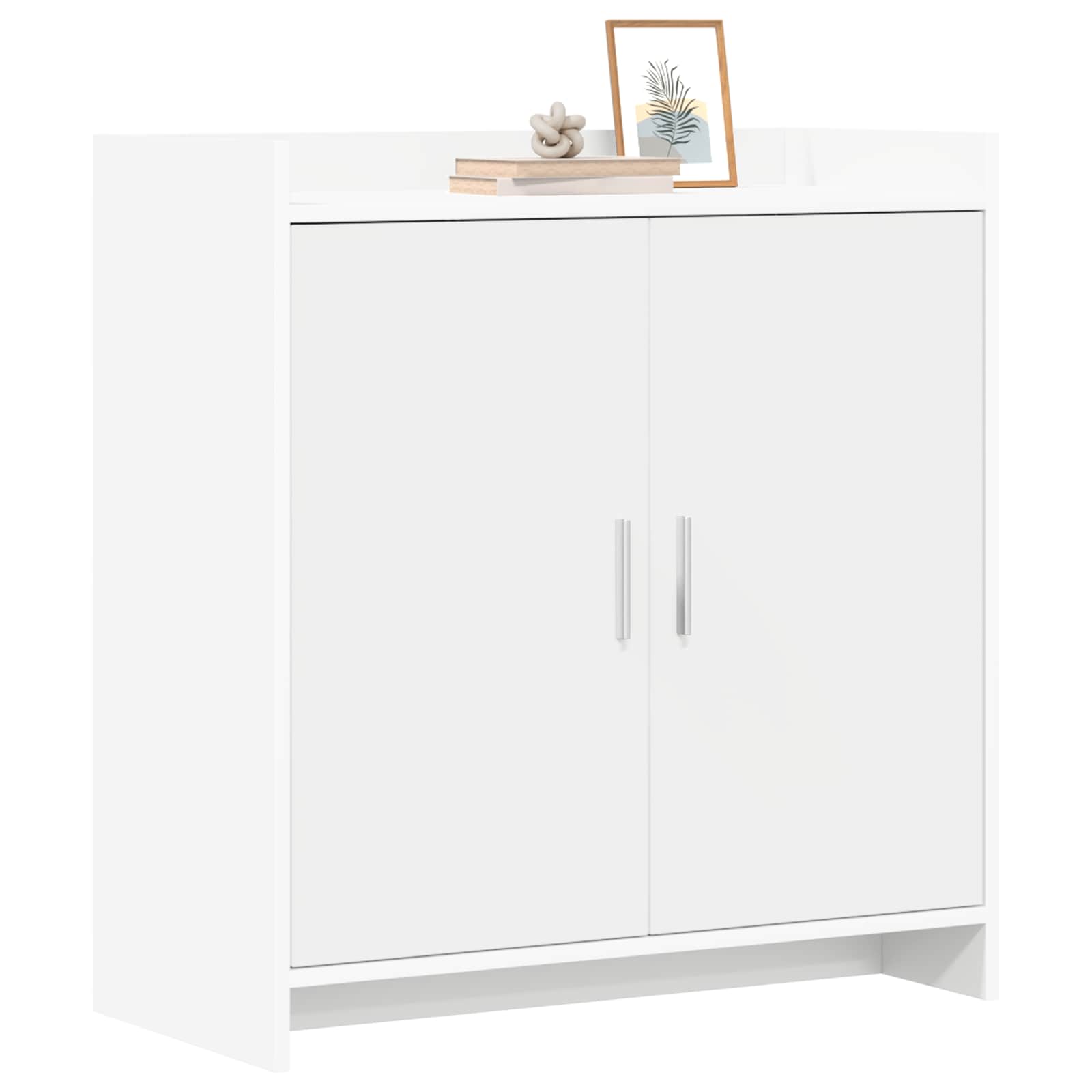 Buffet branco 72 x 36 x 80 cm derivados de madeira