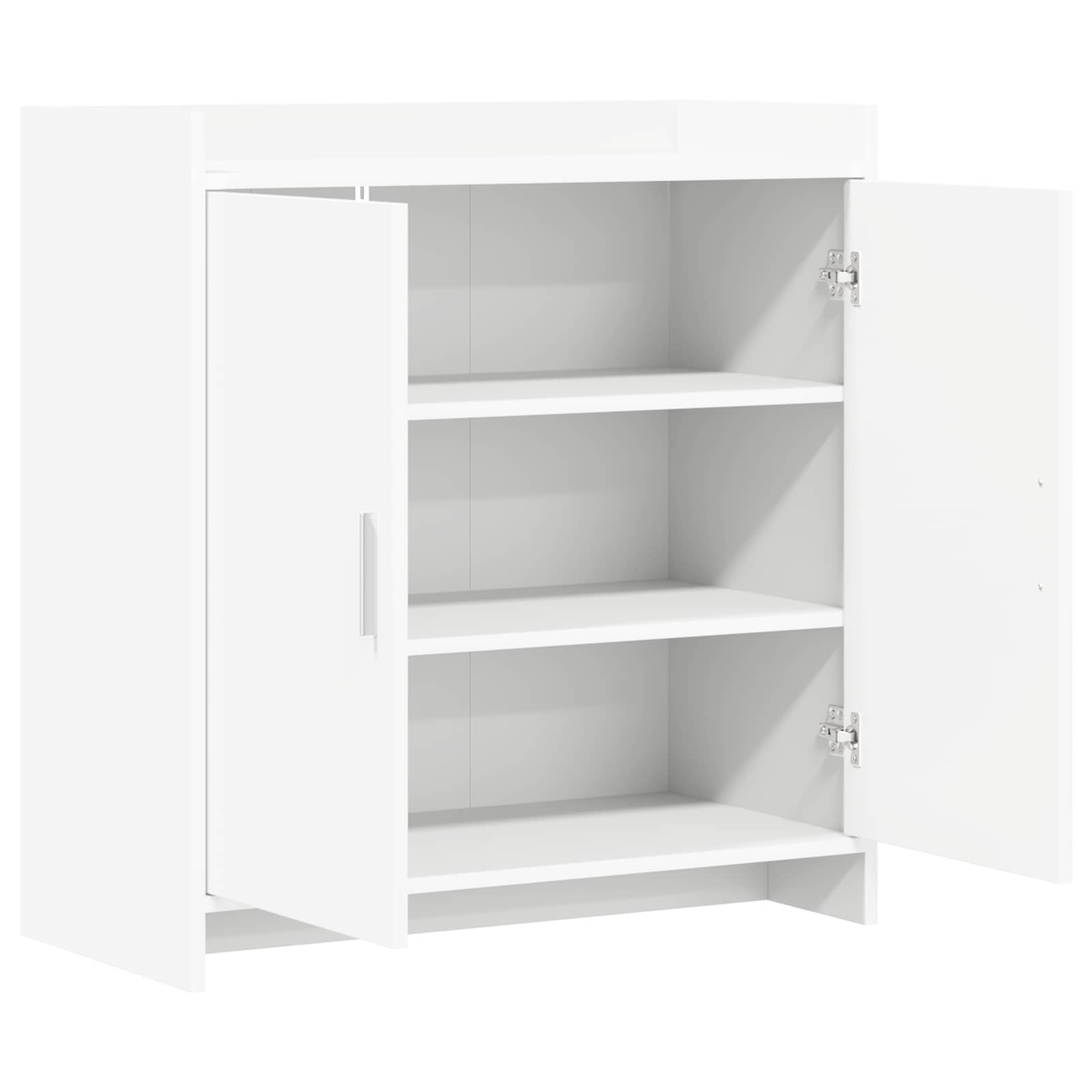 Buffet branco 72 x 36 x 80 cm derivados de madeira