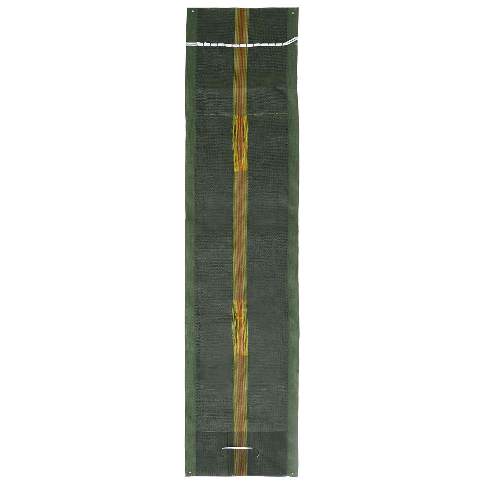 Sacos de areia 100 unid. verde escuro 120 x 27 cm HDPE