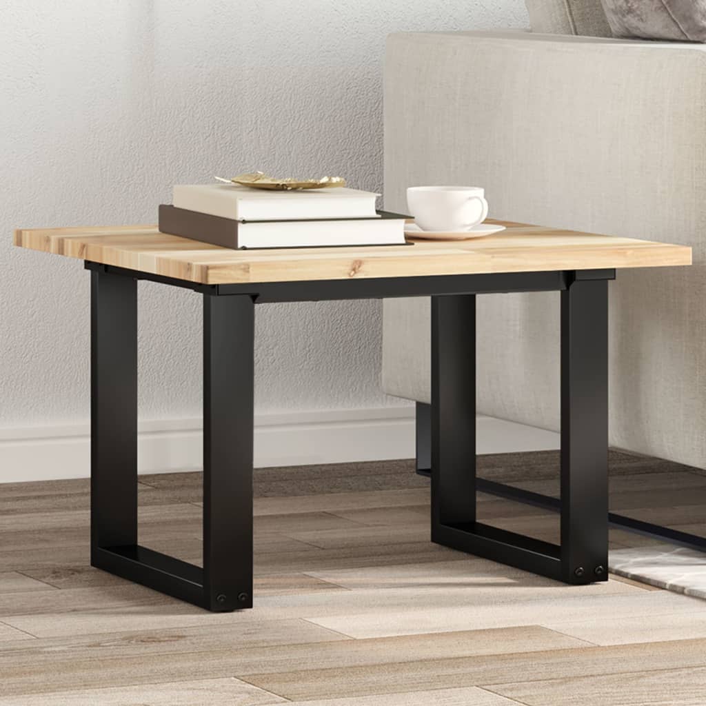 Tampo de mesa quadrado 60x60x2 cm madeira de acácia maciça