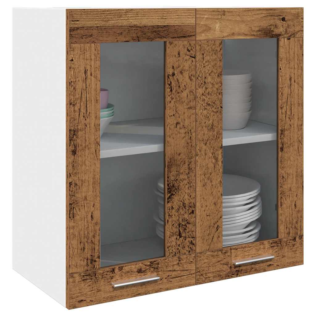 Armário de parede para cozinha com porta de vidro “lyon”