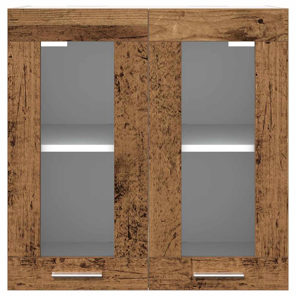 Armário de parede para cozinha com porta de vidro “lyon”