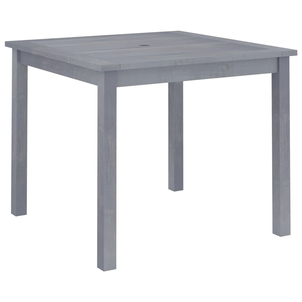Mesa de jantar para jardim 88x88x74 cm madeira de acácia maciça