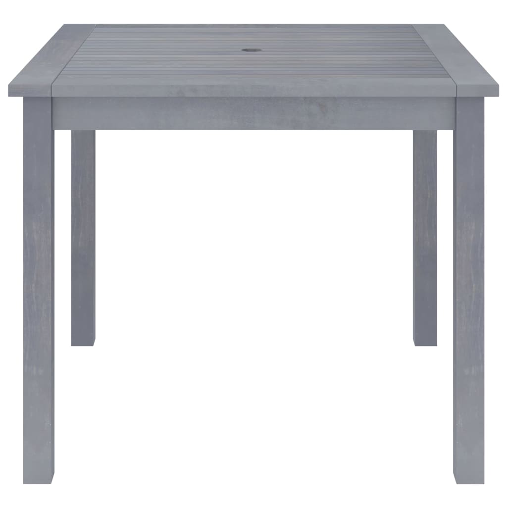 Mesa de jantar para jardim 88x88x74 cm madeira de acácia maciça