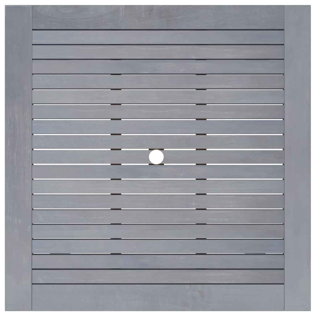 Mesa de jantar para jardim 88x88x74 cm madeira de acácia maciça