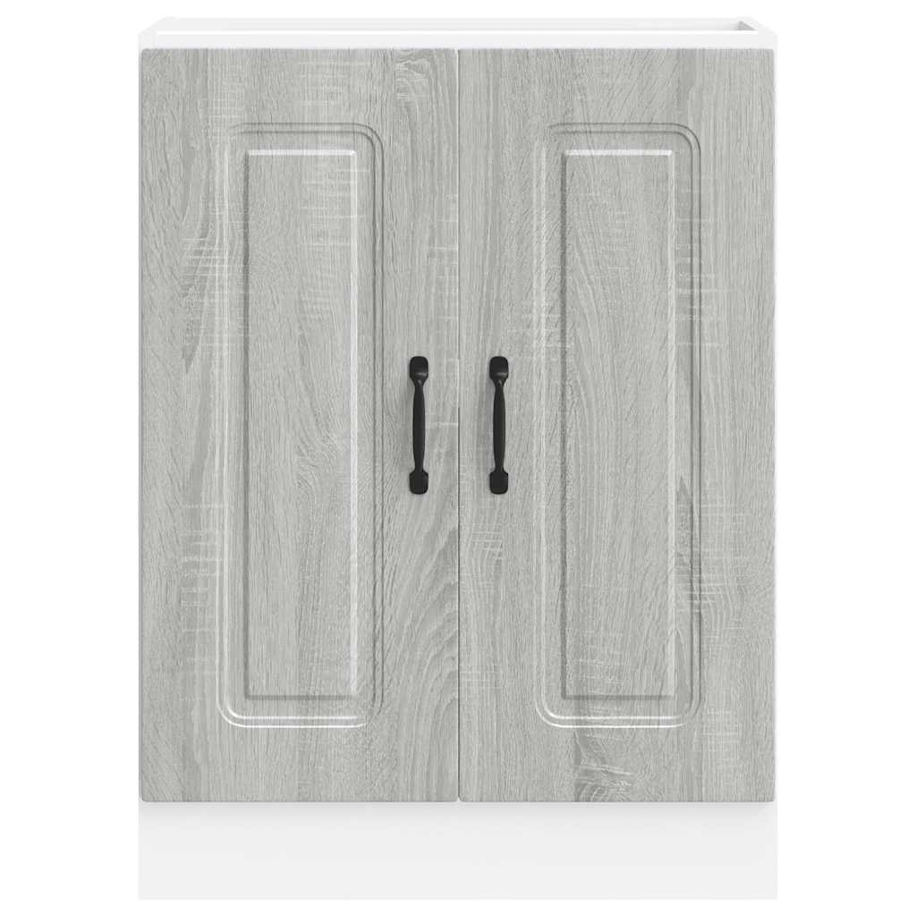 Armário baixo lavatório kalmar sonoma cinzento 60x46x81,5 cm