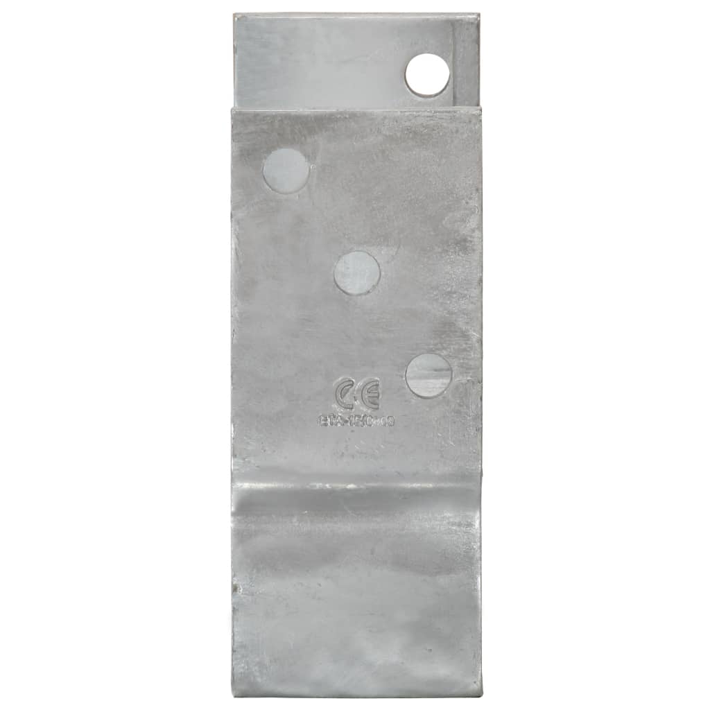 Âncoras de vedação 6 pcs 12x6x15 cm aço galvanizado prateado