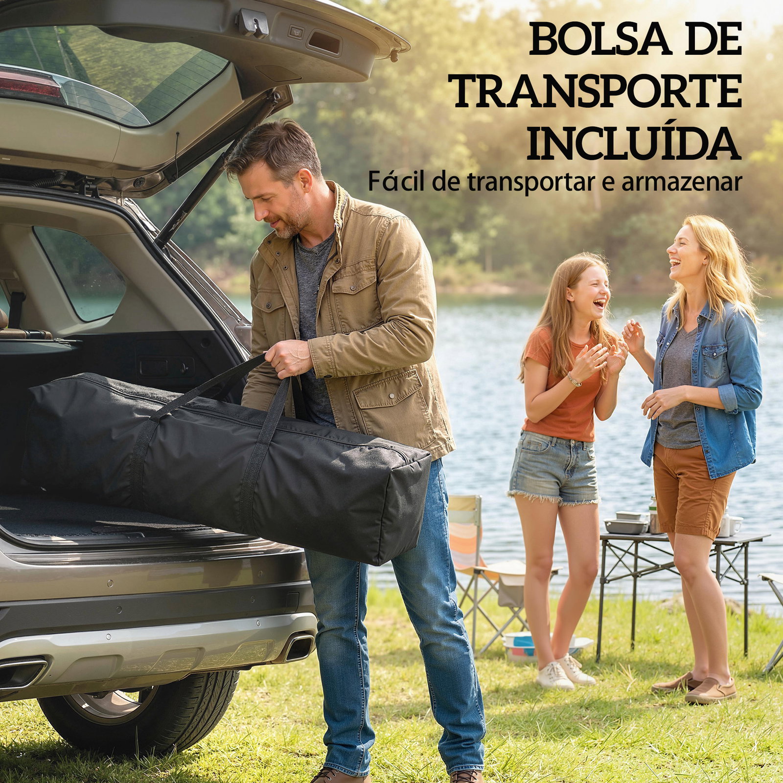 Tenda dobrável 3x3 m pop-up com parede lateral proteção upf50+ empurre central altura ajustável branco