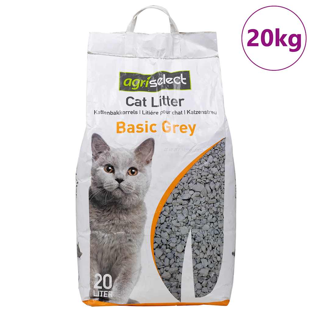 Areia para gato com fragrância de pó para bebé bentonite 20l