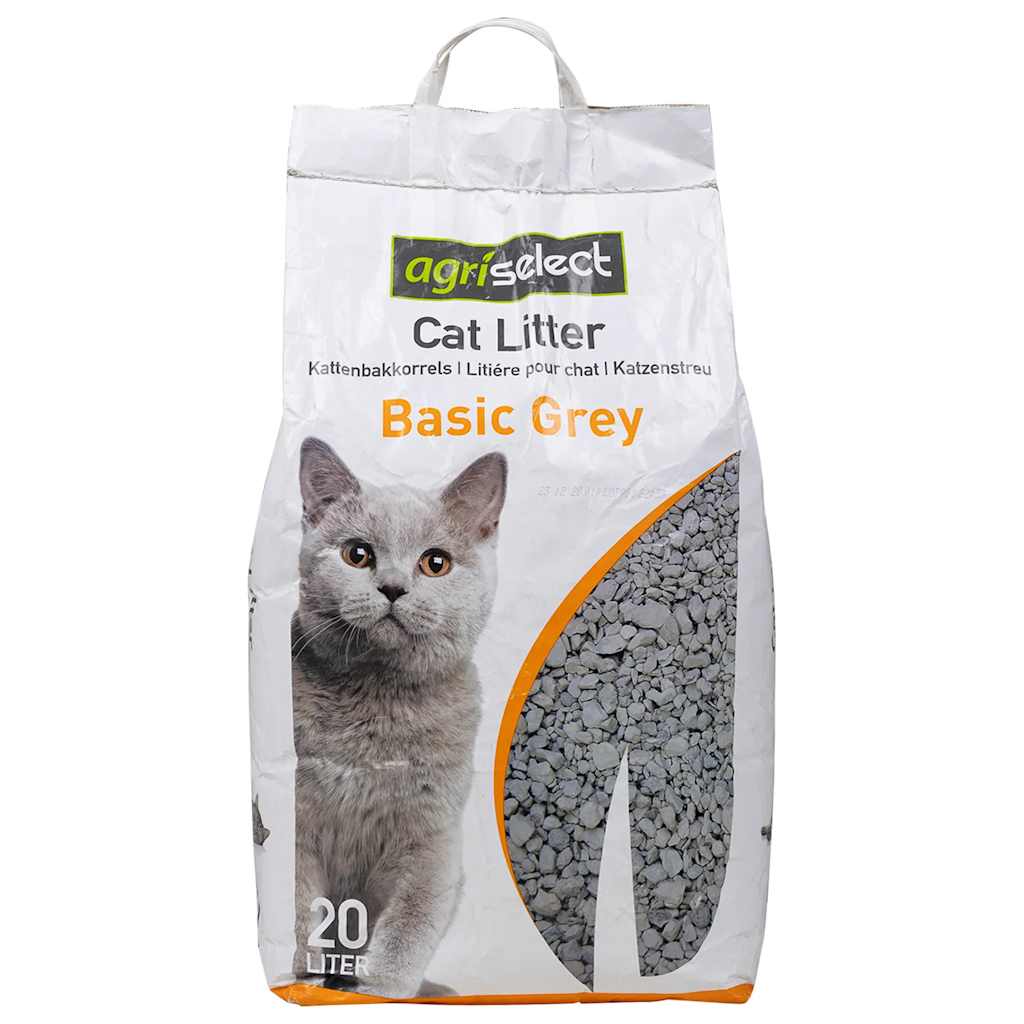 Areia para gato com fragrância de pó para bebé bentonite 20l
