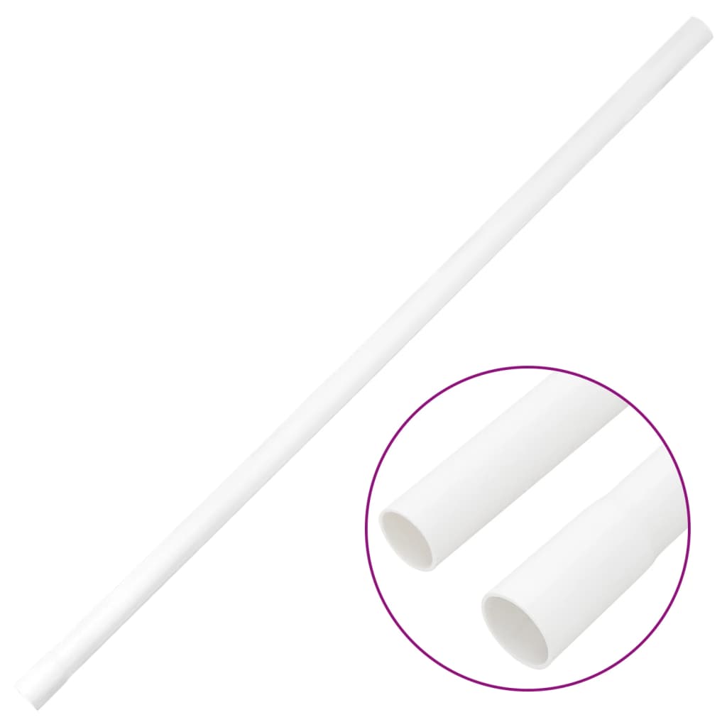 Calhas para cabos com clipes ø20 mm 30 m PVC