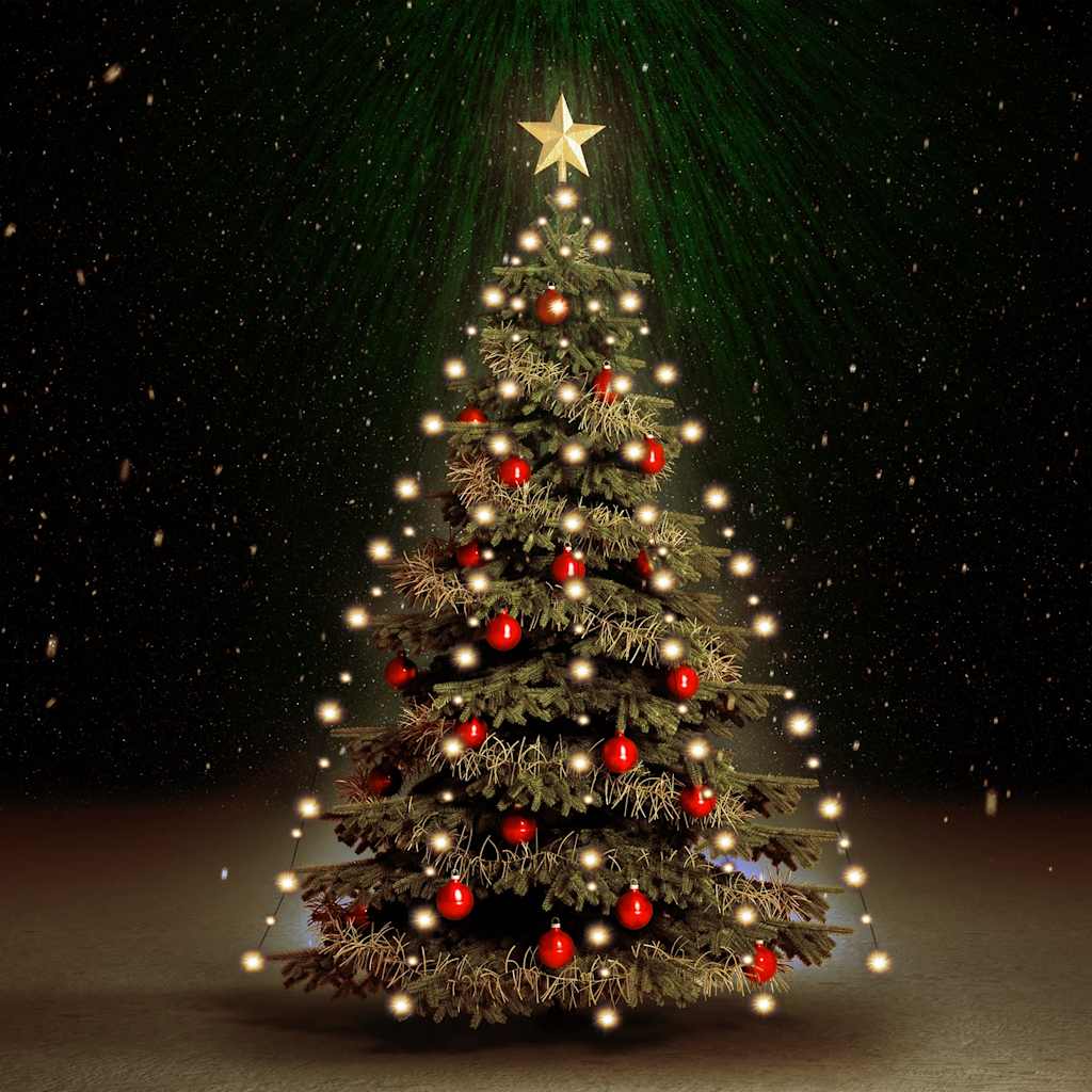 Cordão de luzes para árvore de natal 210 LED 210 cm