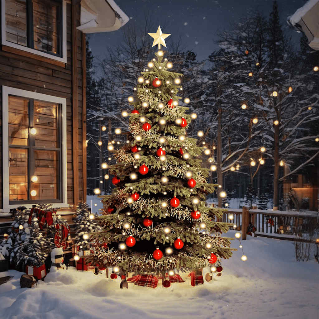 Cordão de luzes para árvore de natal 210 LED 210 cm