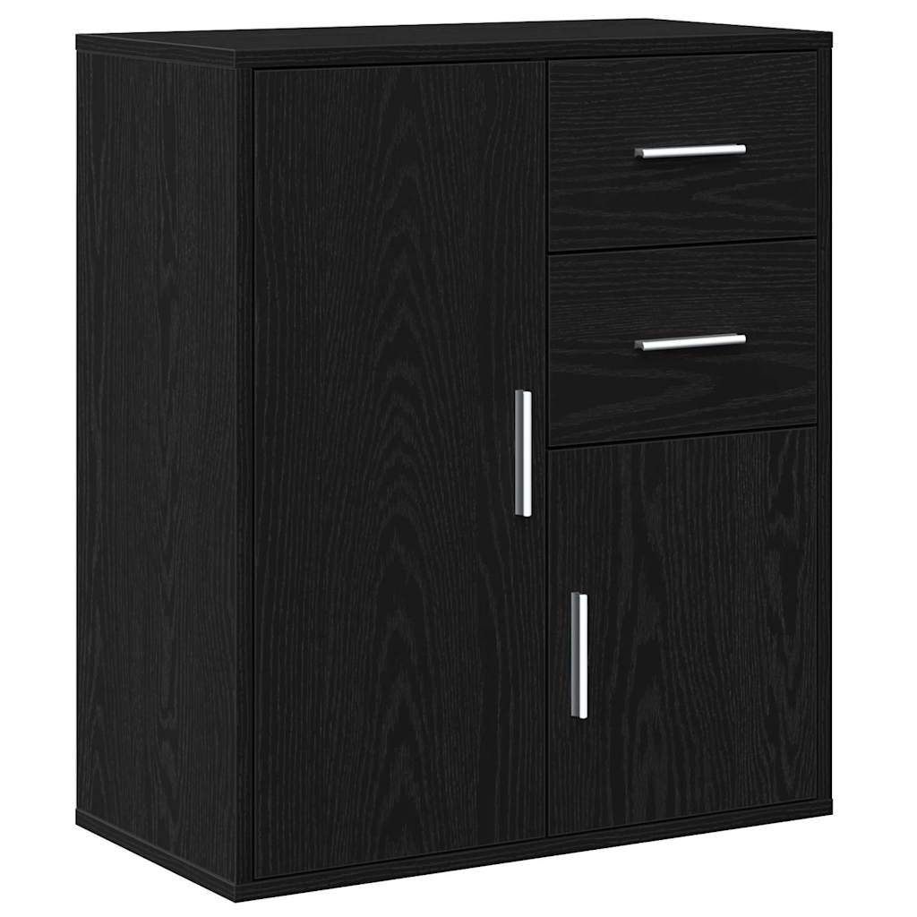 Buffet carvalho preto 60 x 31 x 70 cm derivados de madeira