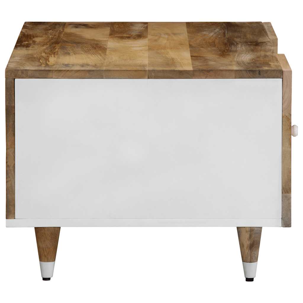 Mesa de centro 100x54x40 cm madeira de mangueira maciça