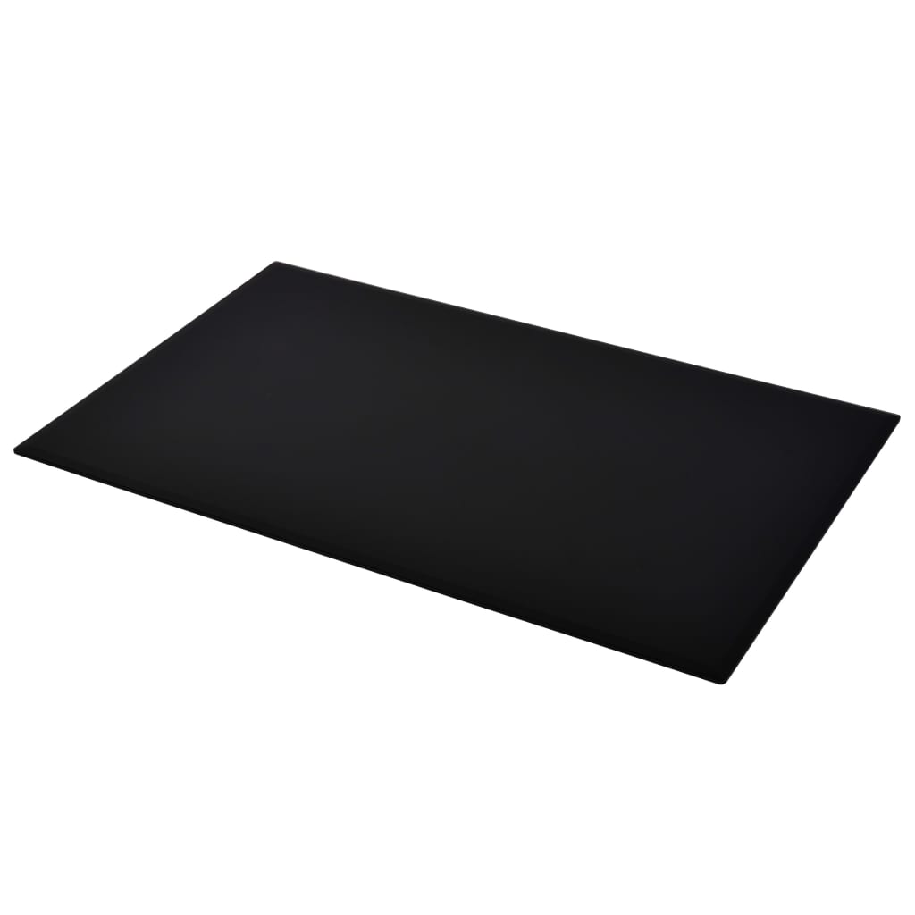 Tampo de mesa em vidro temperado retangular 1200x650 mm