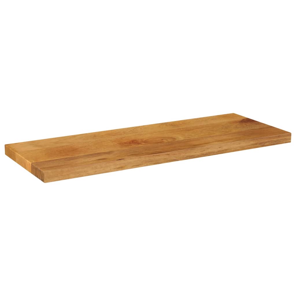 Tampo de mesa retangular 80x20x2,5 cm mangueira maciça