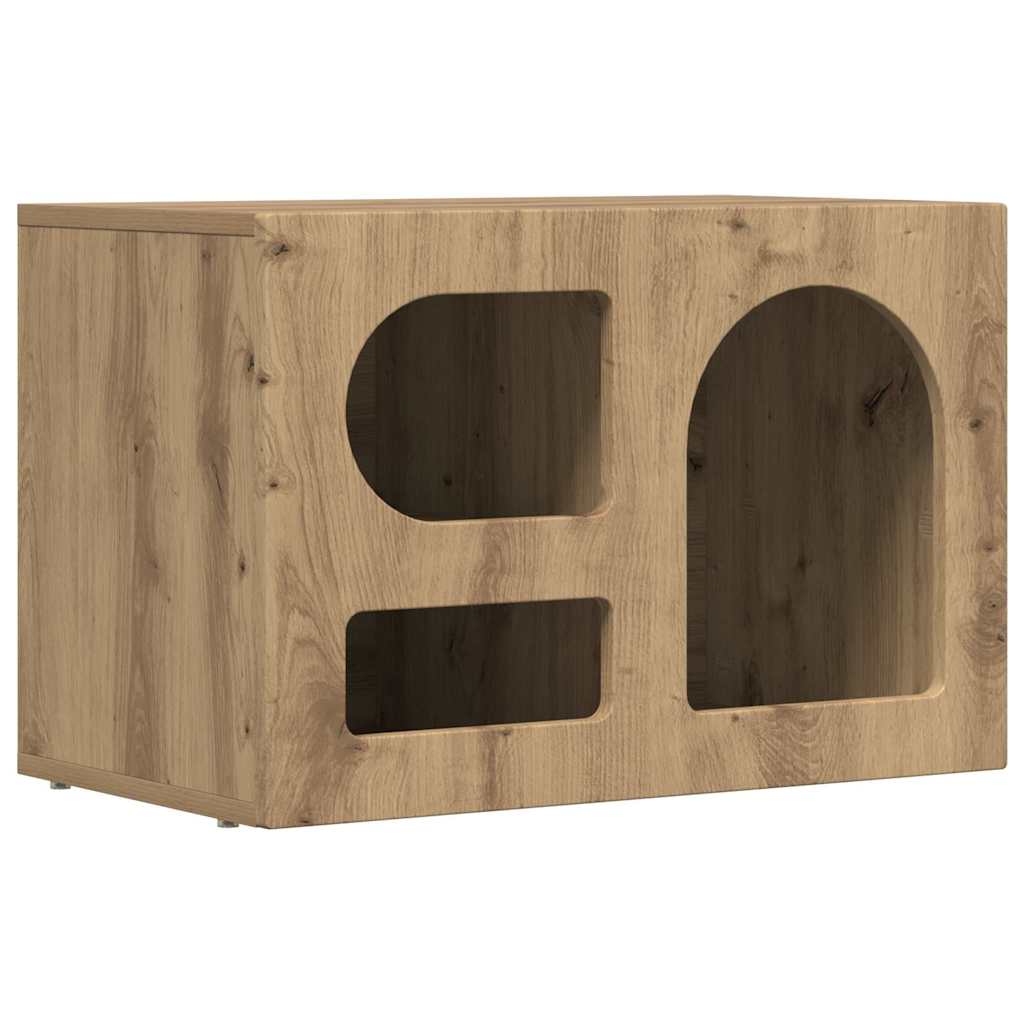 Gabinete para TV elst 60 x 35 x 40 cm carvalho artesanal