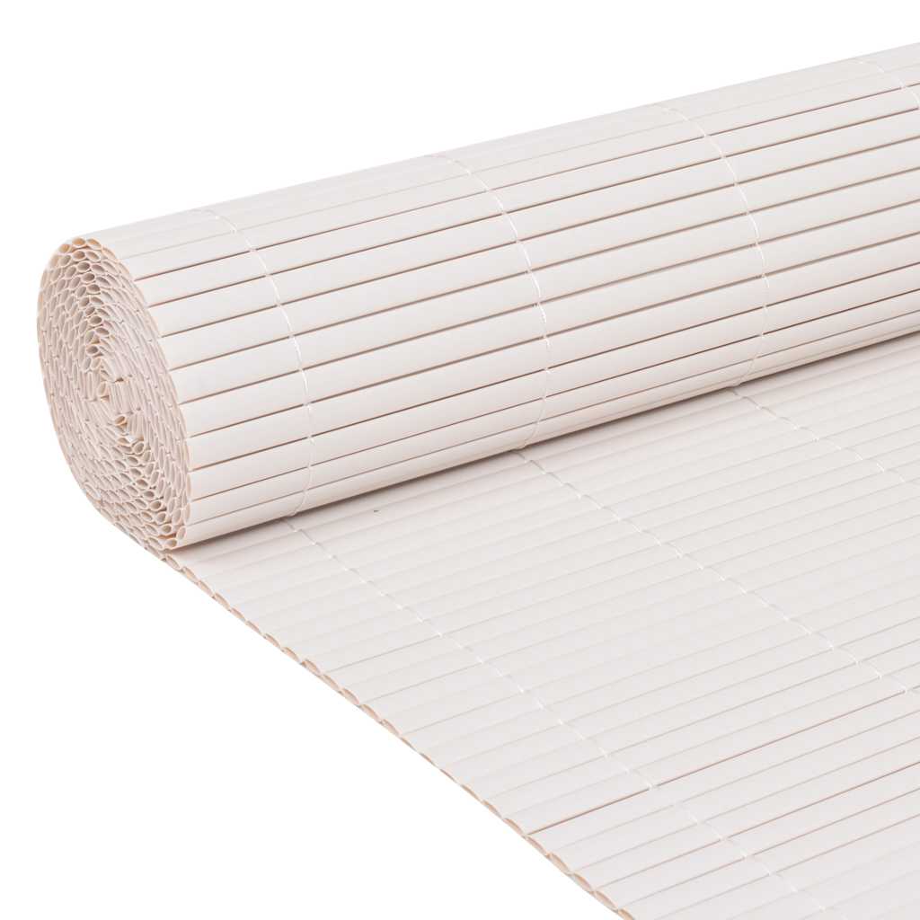 Cerca de jardim dupla face 110x400 cm branco