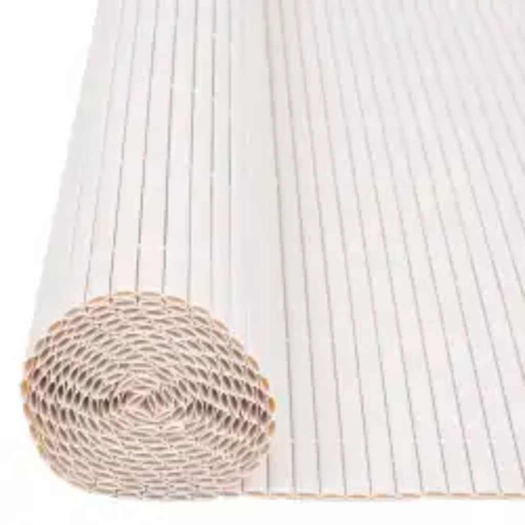 Cerca de jardim dupla face 110x400 cm branco