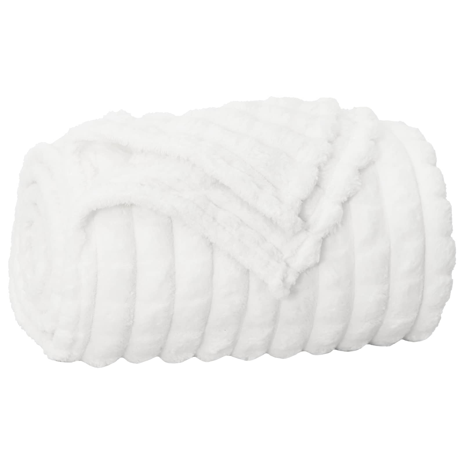 Cobertor branco 240 x 220 cm lã