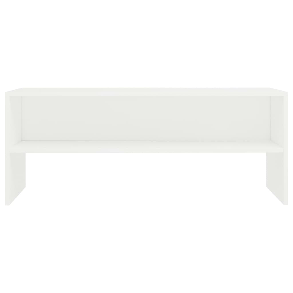 Móvel de TV 100x40x40 cm derivados de madeira branco
