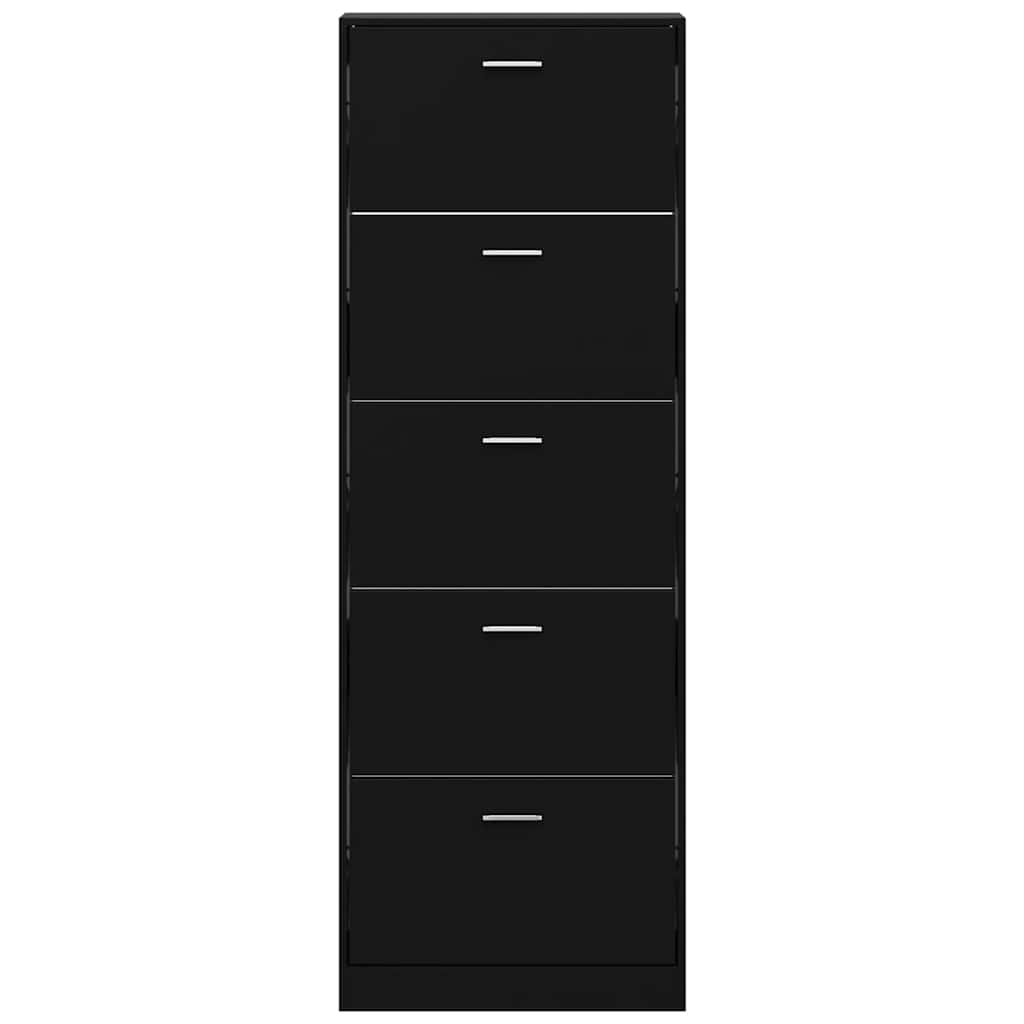 Sapateira 59x17x169 cm derivados de madeira preto