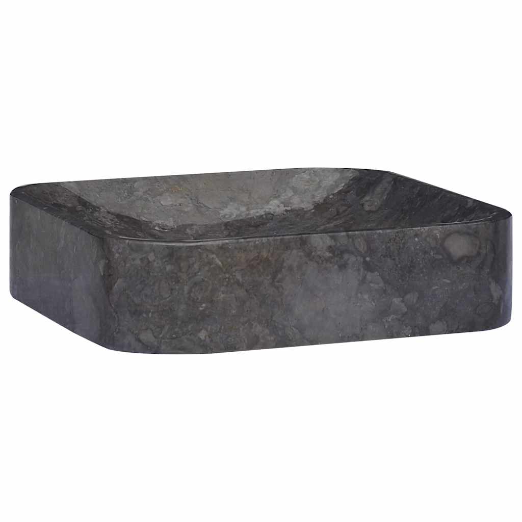 Lavatório 40x40x10 cm mármore preto