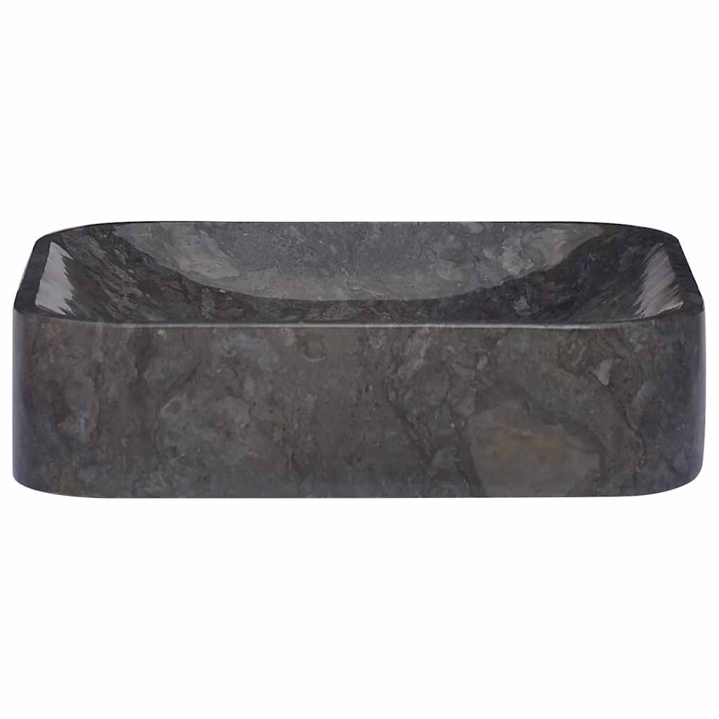 Lavatório 40x40x10 cm mármore preto