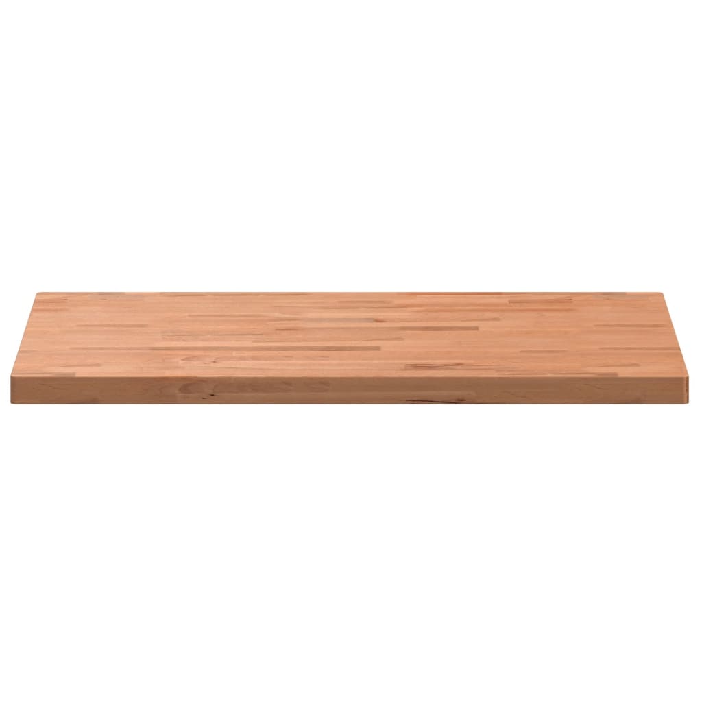 Bancada para casa de banho 100x60x4 cm madeira de faia maciça