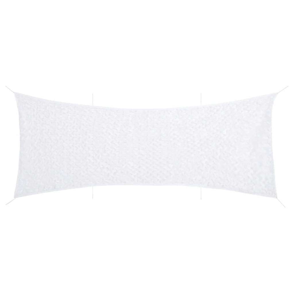 Rede de camuflagem com saco de arrumação 721x294 cm branco