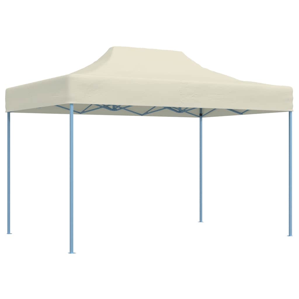 Tenda dobrável profissional para festas 3x4 m aço creme