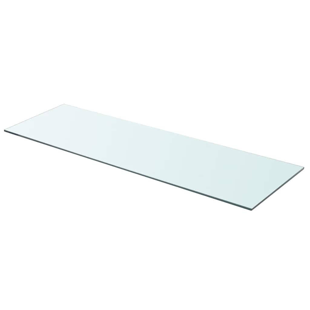 Prateleiras 2 pcs 90x30 cm vidro transparente