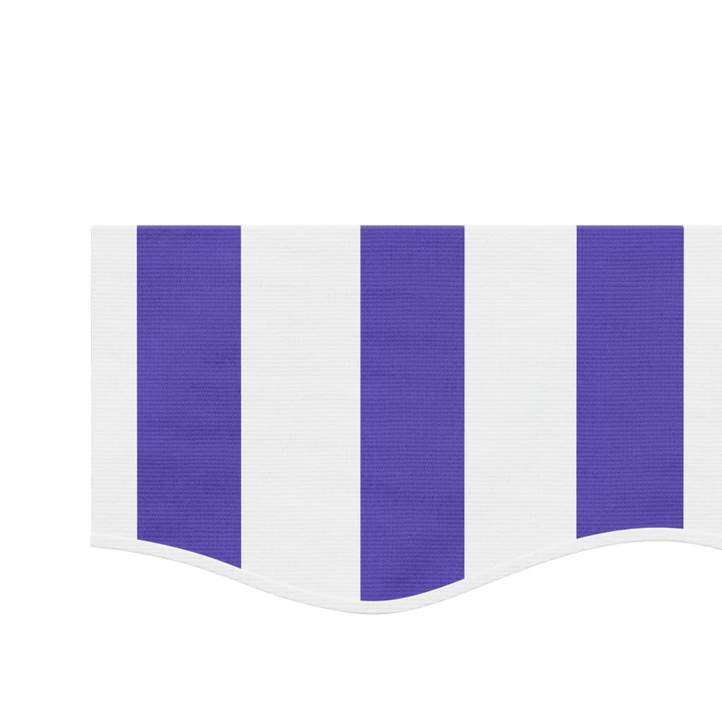 Tecido de substituição para sanefa de toldo 500 cm riscas azul/branco