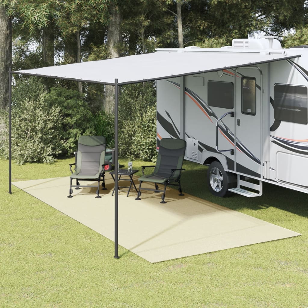 Tenda tapete 5,5x2,5 m creme