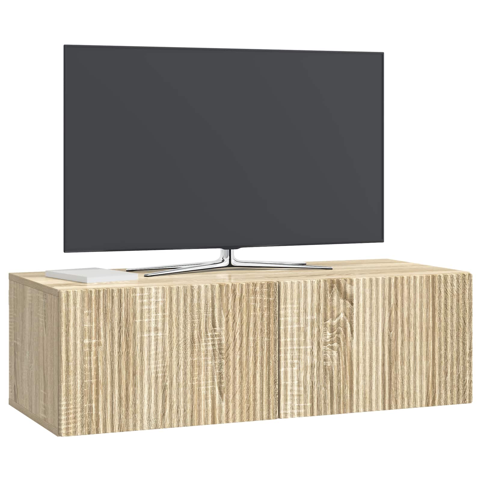 Gabinete de TV de parede carvalho sonoma 98 x 41 x 30 cm