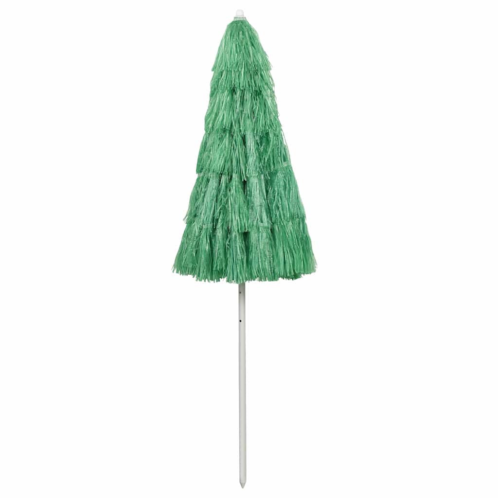 Guarda-sol de praia hawaii 240 cm verde