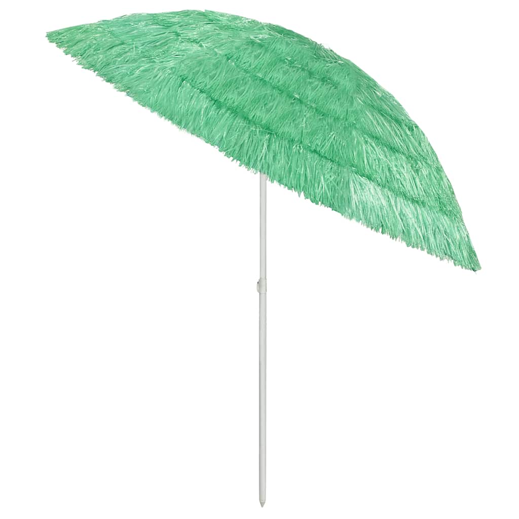Guarda-sol de praia hawaii 240 cm verde